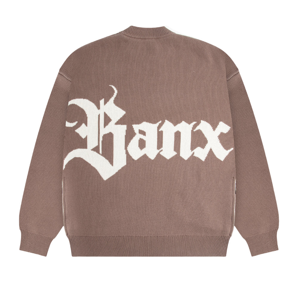 TEXTURA Oversized Knitwear v2 - Brown