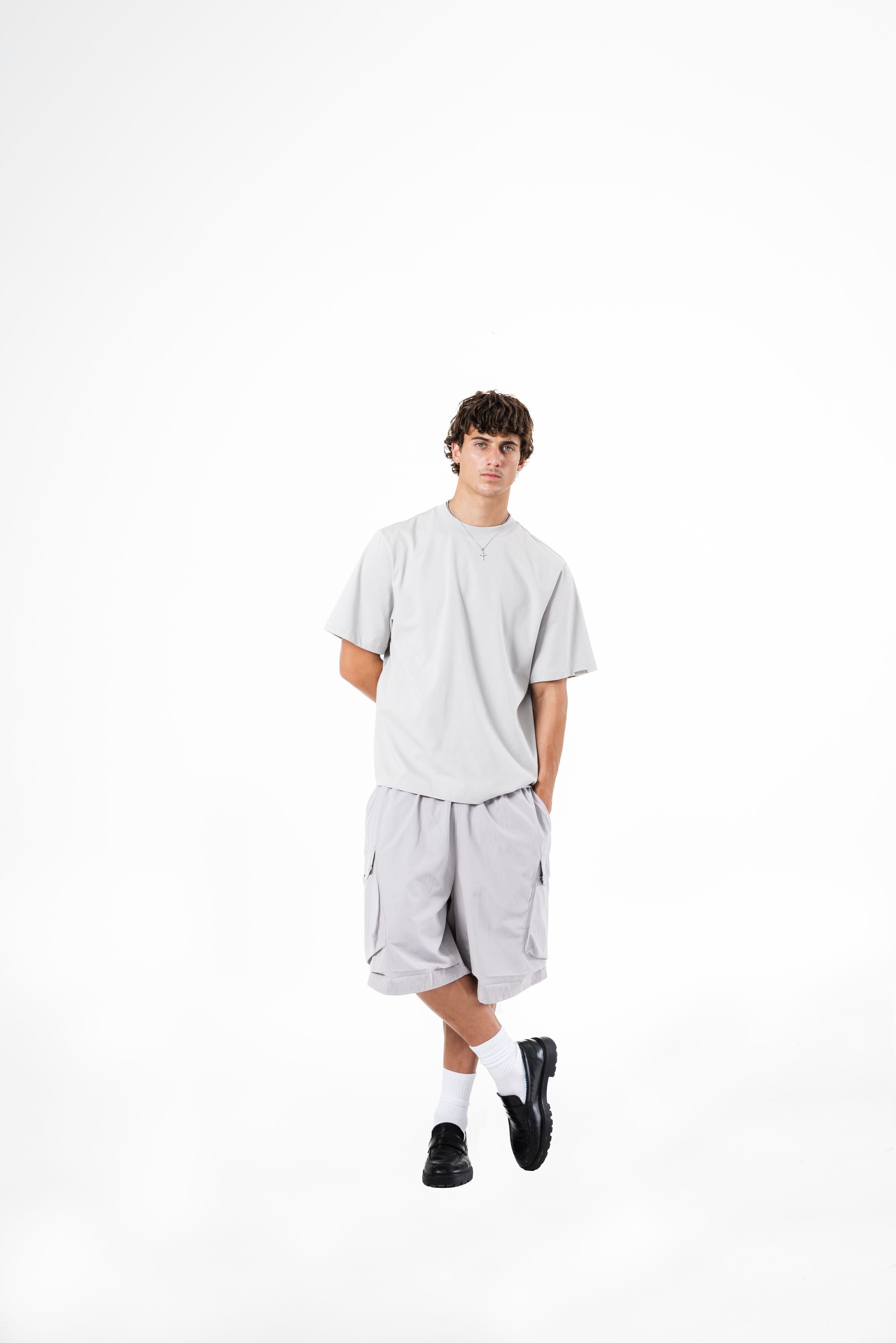EBB - Signature Blank O/Sized Shirt - Grey