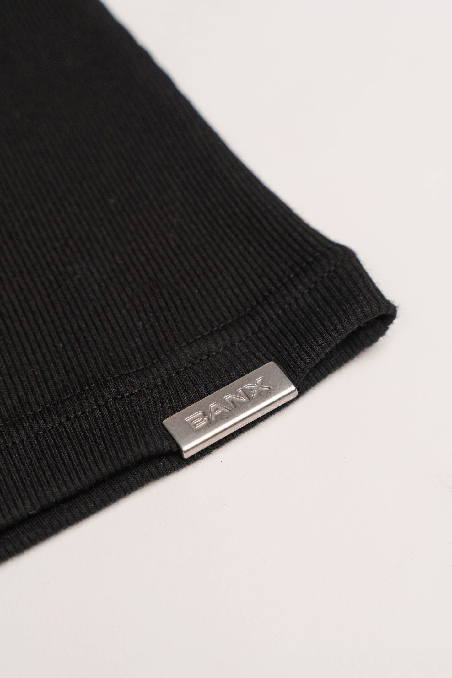 EBB - Ribbed Singlet - Black