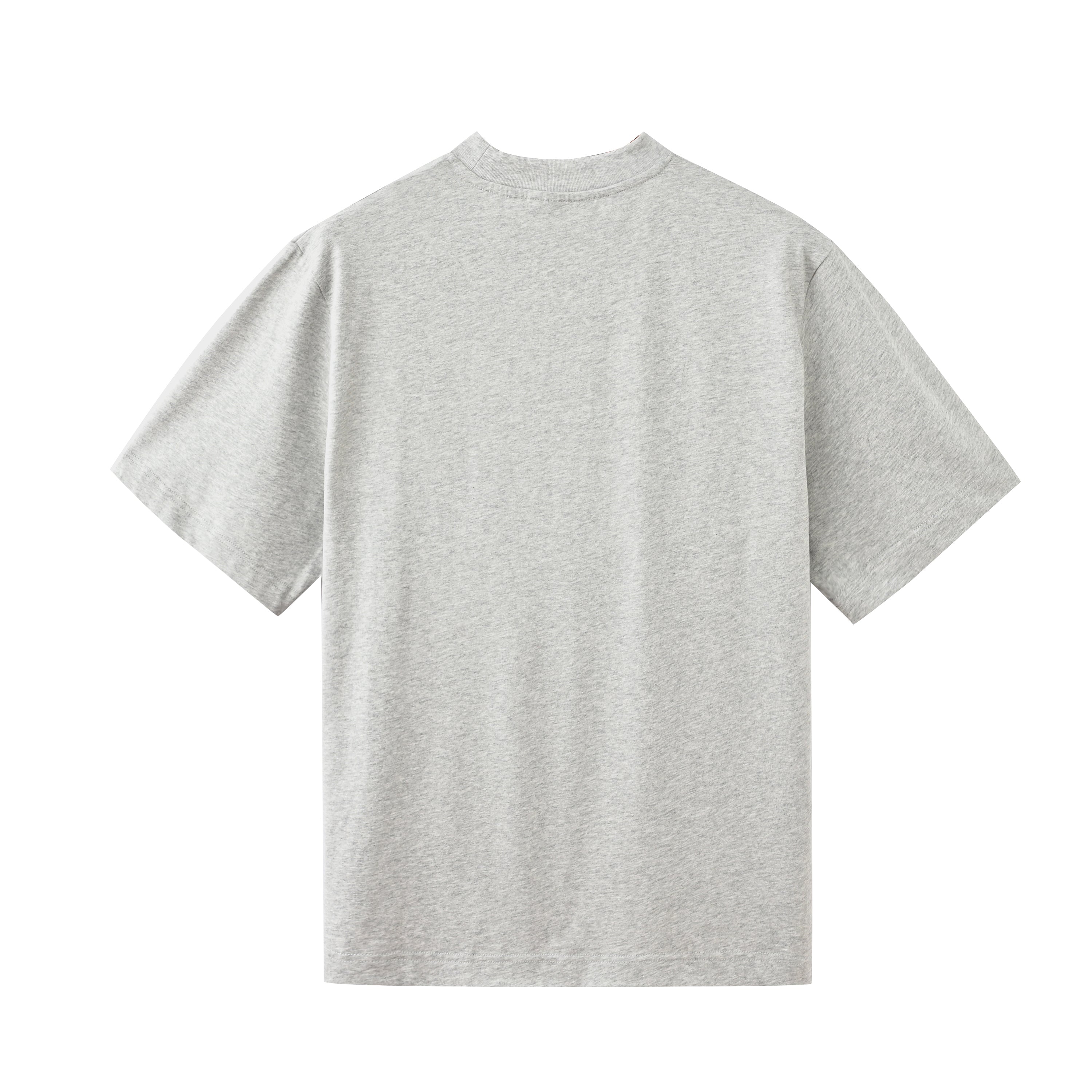 EBB - Signature Blank O/Sized Shirt - Heather Grey