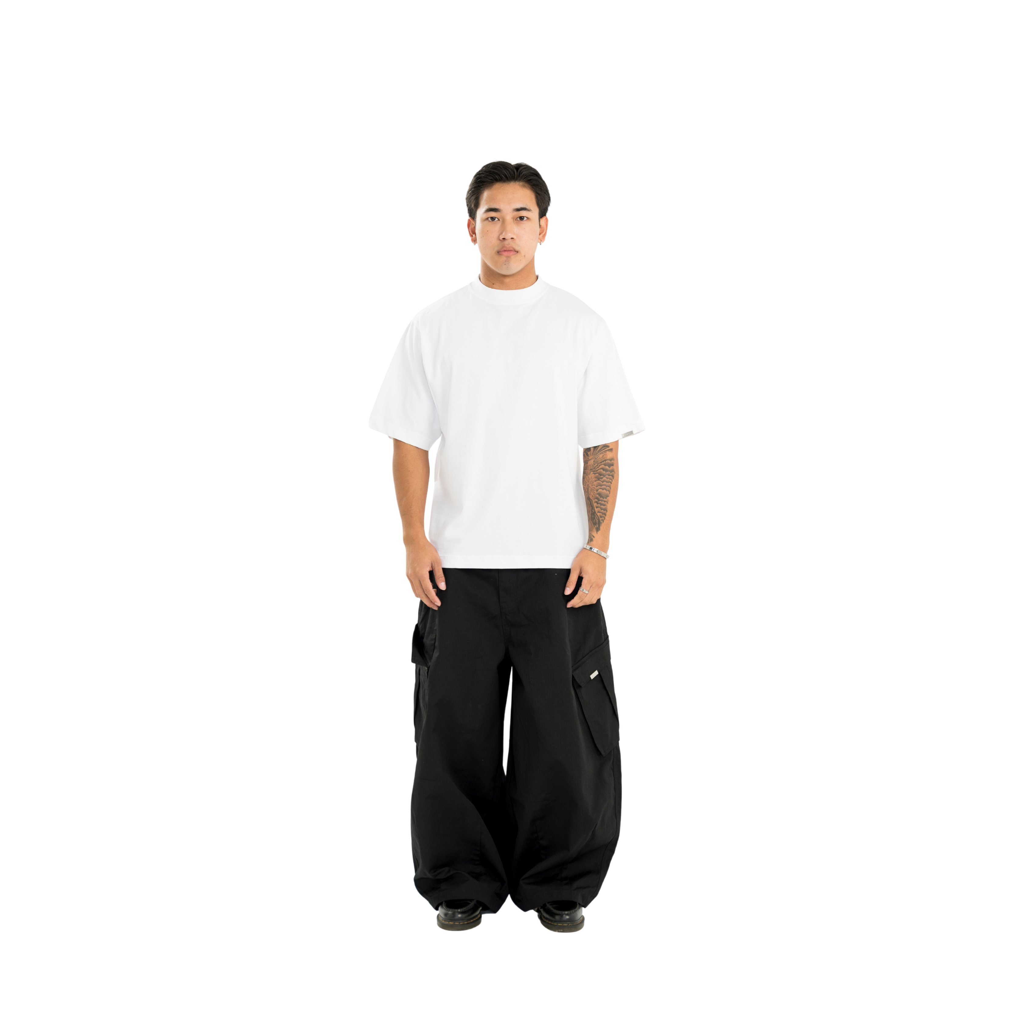 EBB - Signature Blank O/Sized Shirt - White