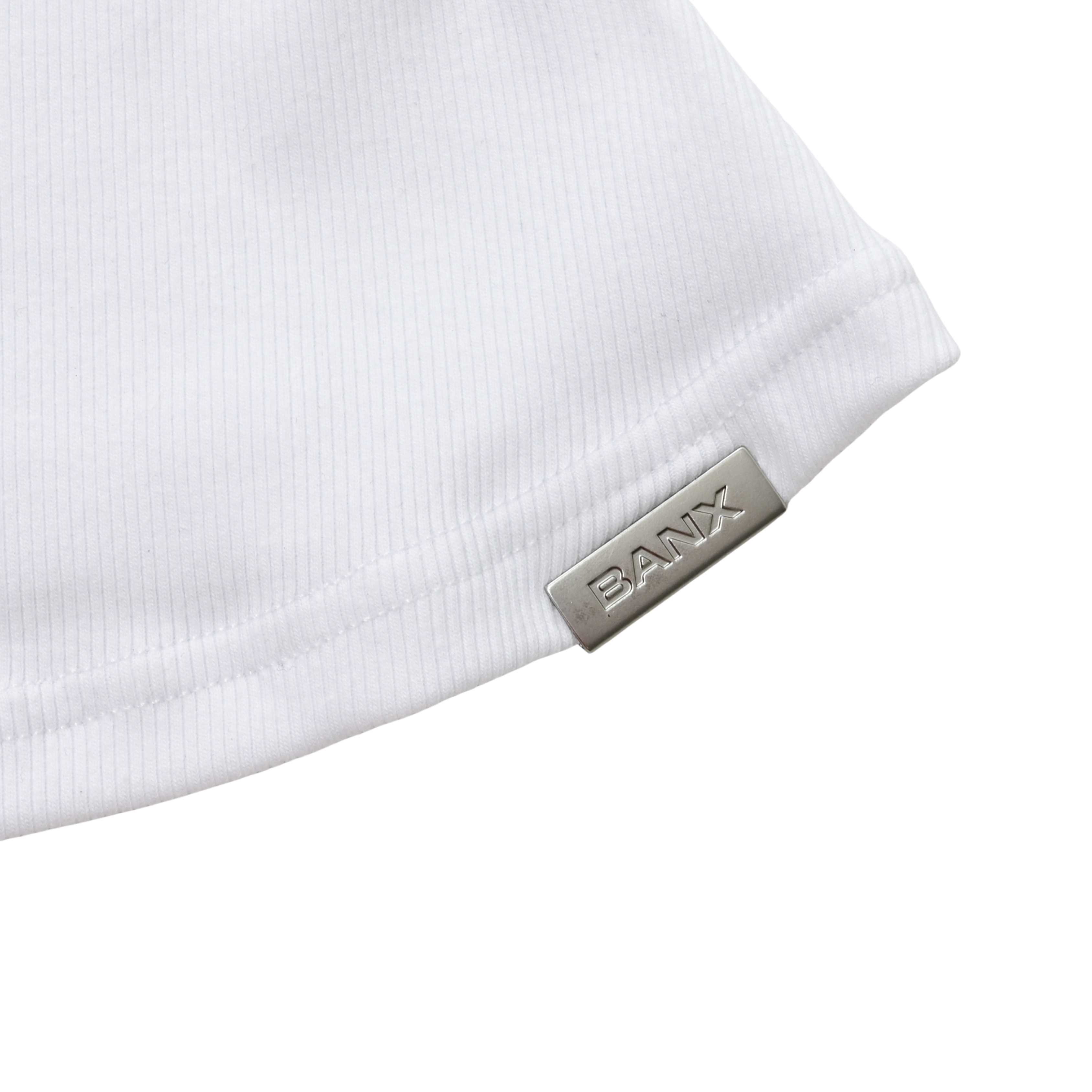 EBB - Ribbed Baby Tee - White