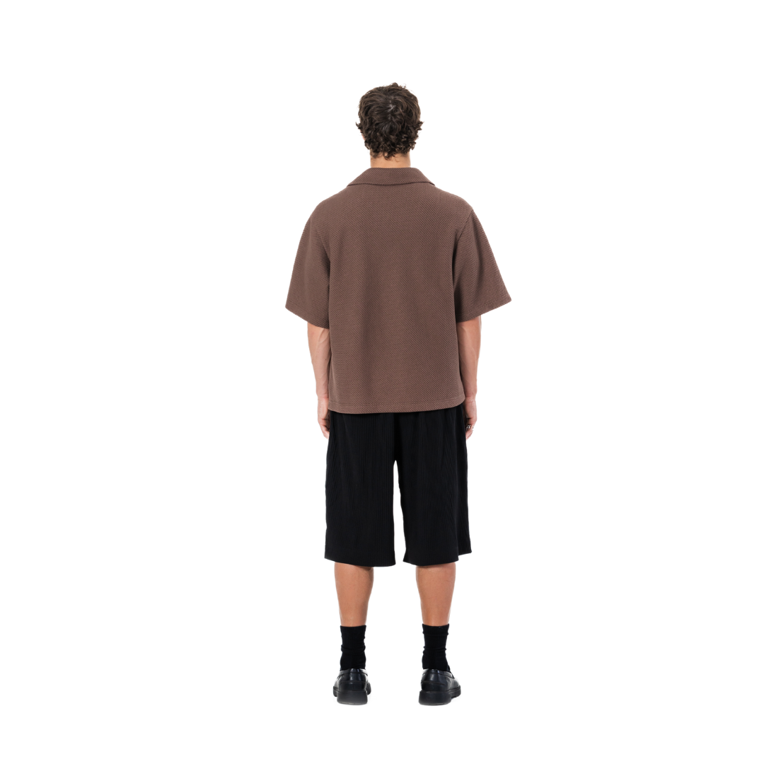 EBB - Signature Pleated Shorts - Black