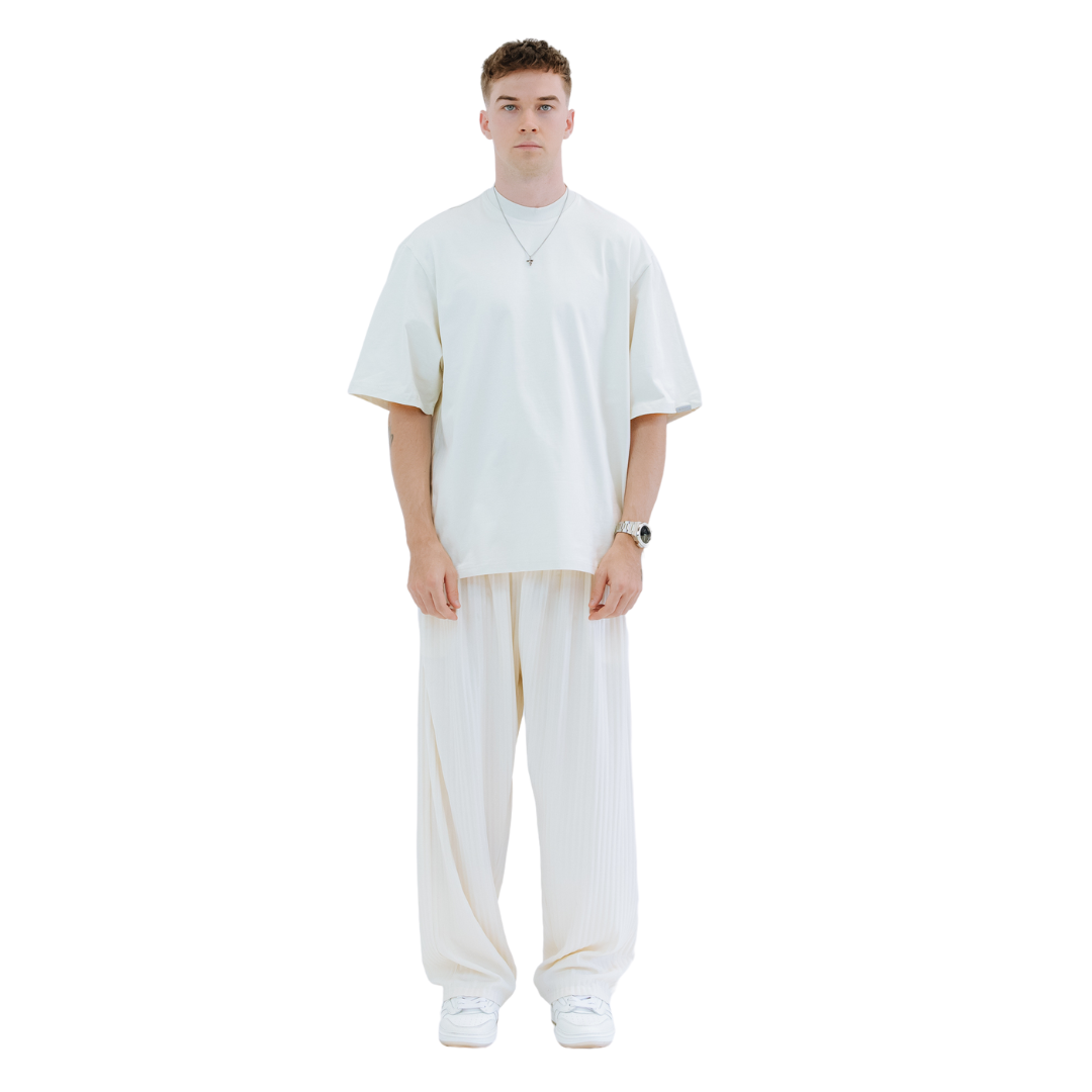 EBB - Signature Blank O/Size Shirt - Bone White