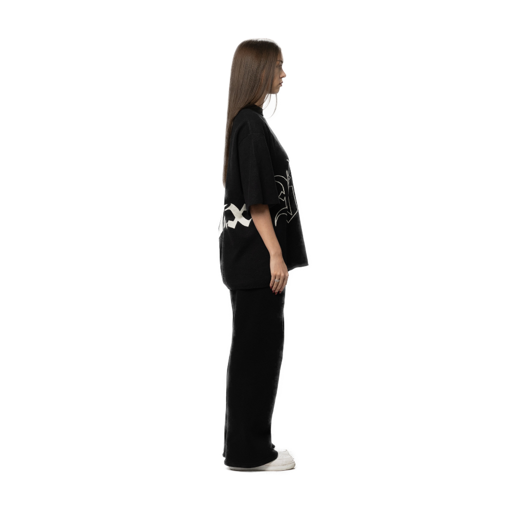 TEXTURA Knit Jersey - Black