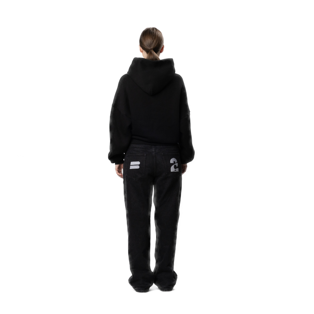 BANX x HEAD2SOLE - "The Collab No One Asked For" Oversized Hoodie - Black