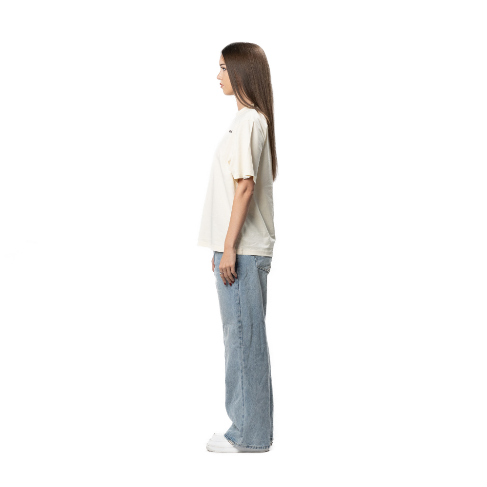 BANX x HEAD2SOLE - "The Collab No One Asked For" Oversized Shirt - Bone White
