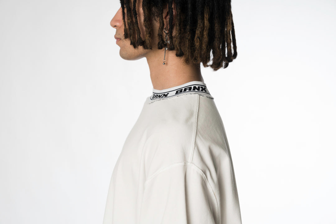 ATW PRIME Jacquard Collar Oversized Shirt