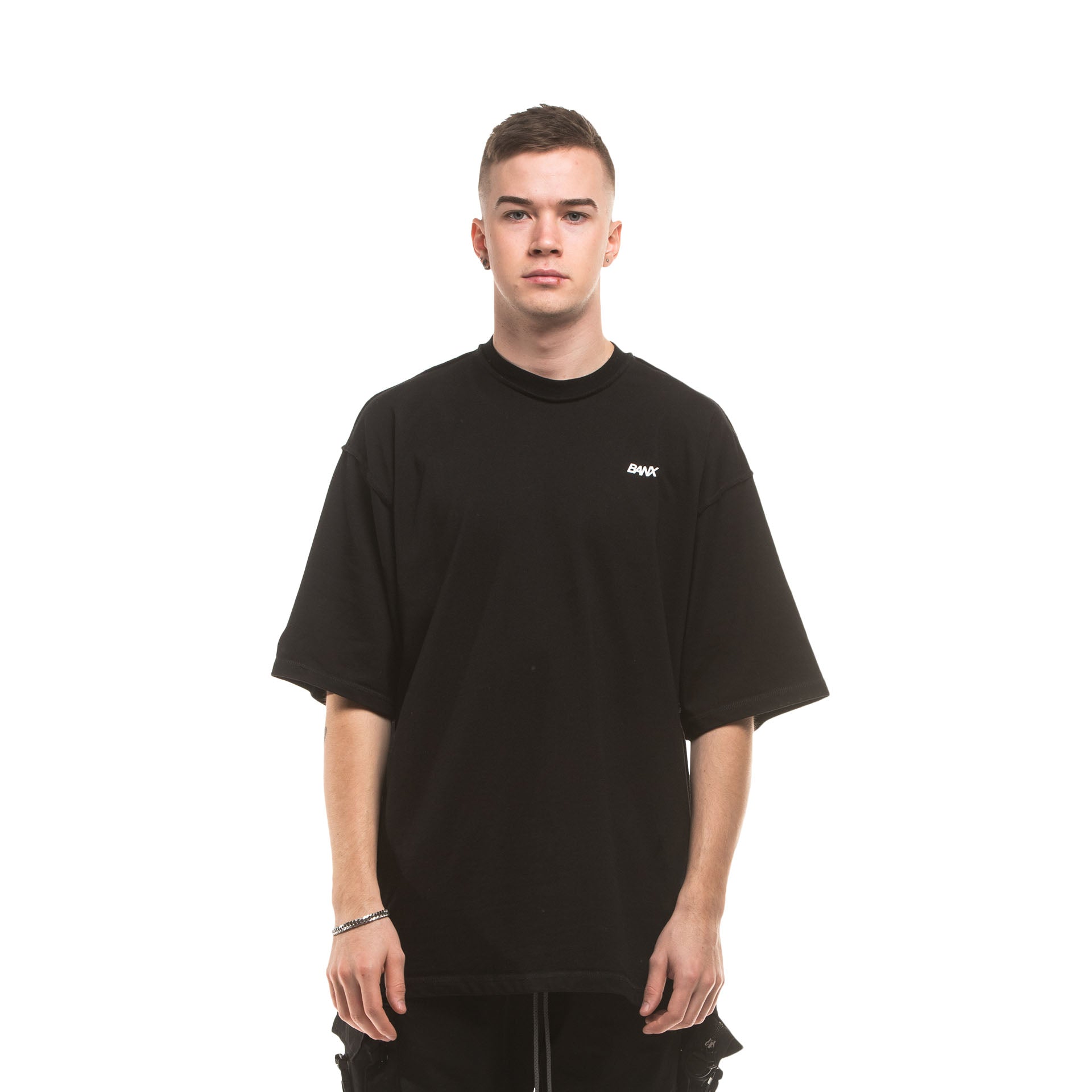 R-S REVERSIBLE SHIRT - BLACK