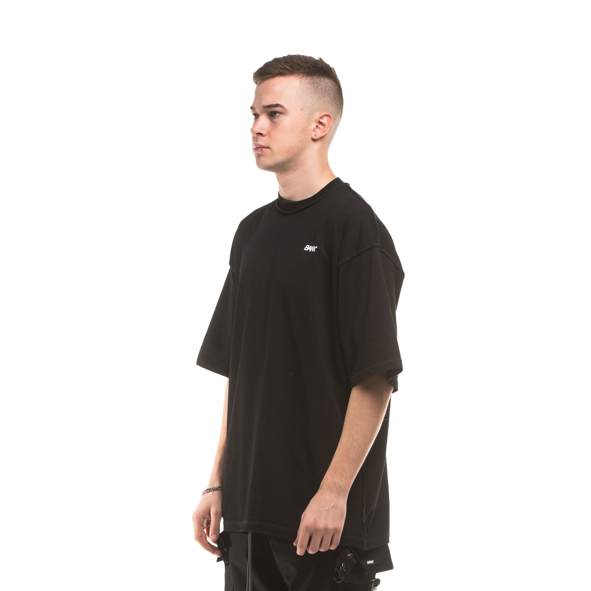 R-S REVERSIBLE SHIRT - BLACK