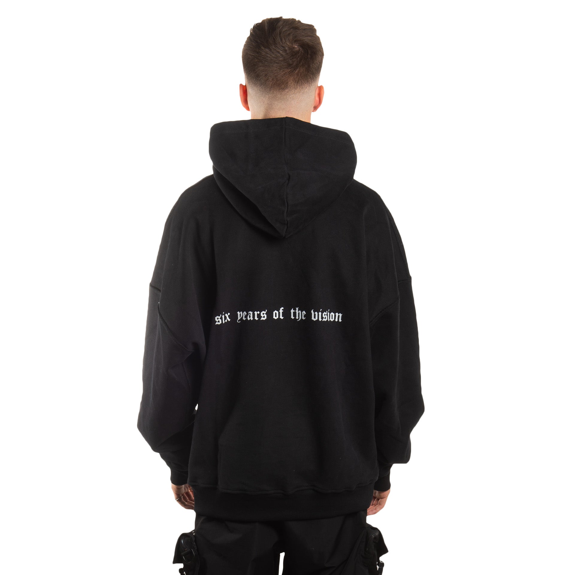 “SIX YEARS OF THE VISION” Oversized Hoodie