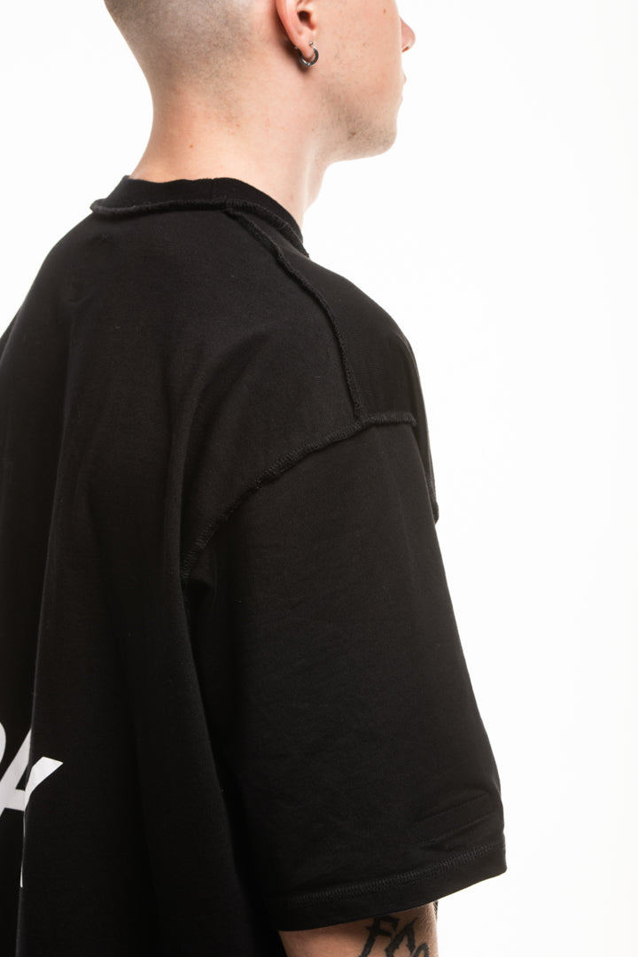 R-S REVERSIBLE SHIRT - BLACK