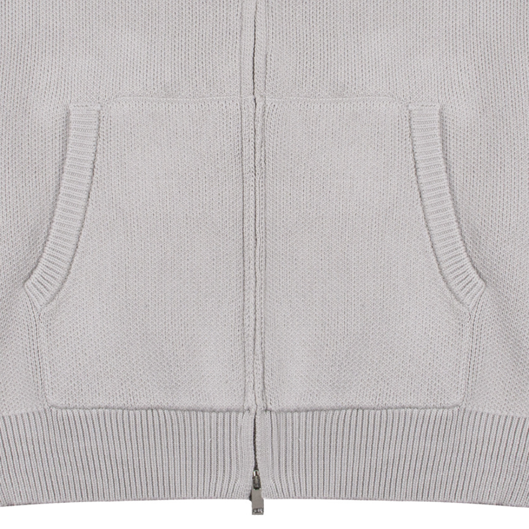 EBB - Knit Zip Hood - Mist [PRE-ORDER ONLY]