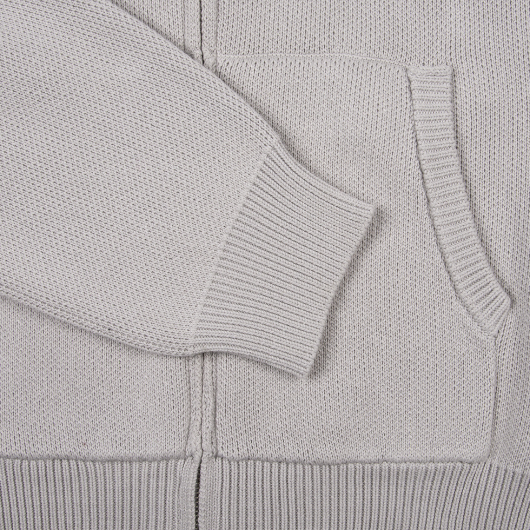 EBB - Knit Zip Hood - Mist [PRE-ORDER ONLY]