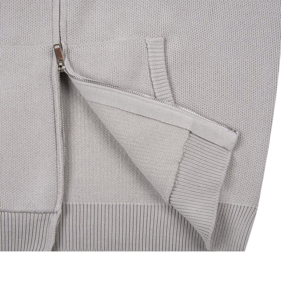 EBB - Knit Zip Hood - Mist [PRE-ORDER ONLY]