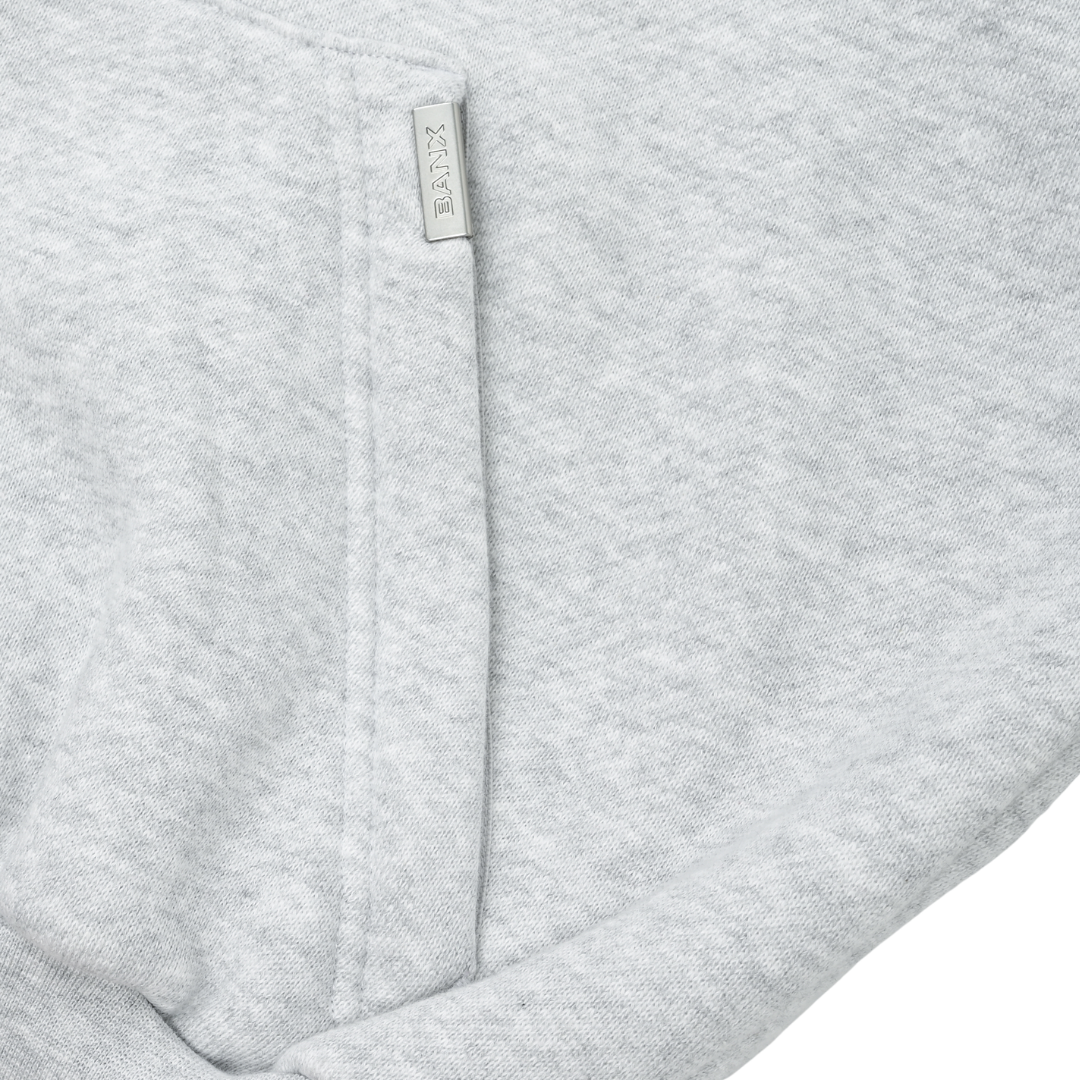 EBB - Signature Blank Zip Up Hoodie - Marle [COMING SOON]