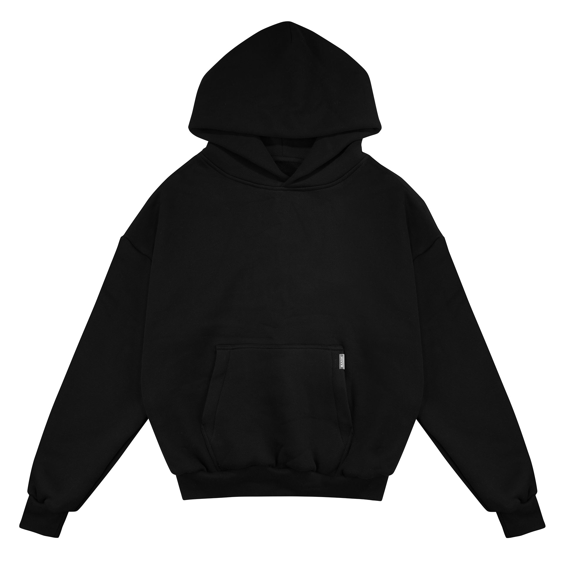 Black blank hoodie sale