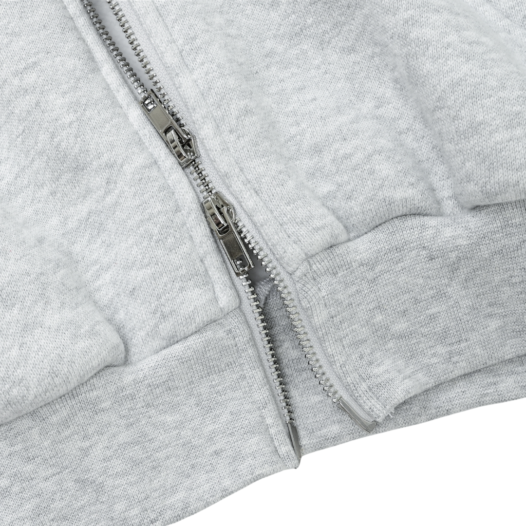 EBB - Signature Blank Zip Up Hoodie - Marle [COMING SOON]