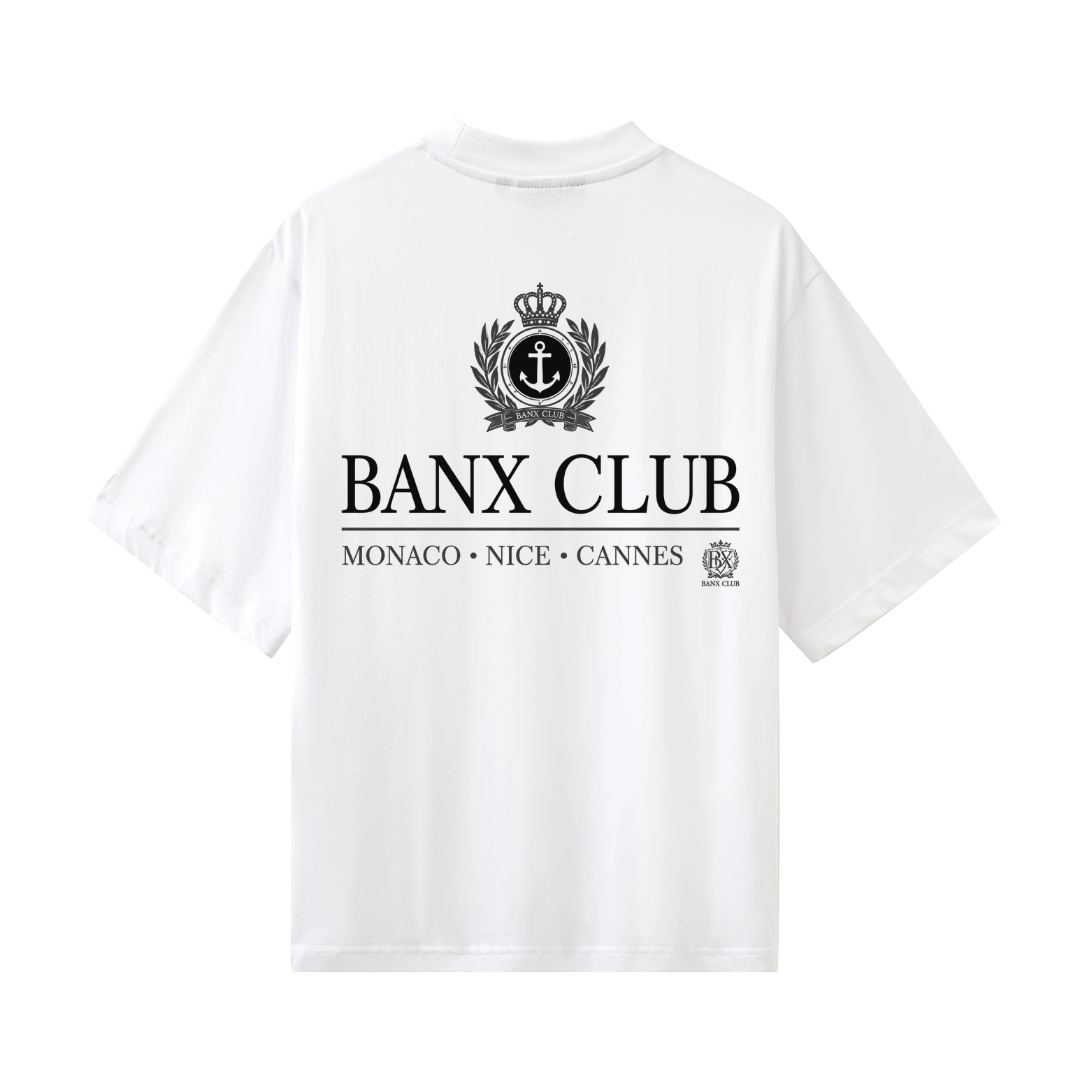 BANX CLUB T-Shirt - White [COMING SOON]