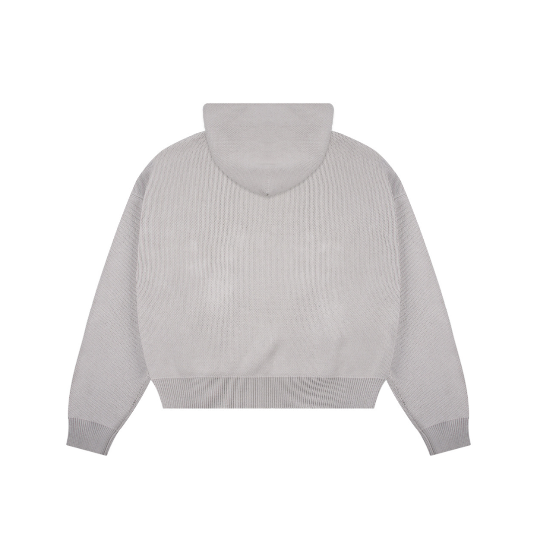 EBB - Knit Zip Hood - Mist [PRE-ORDER ONLY]