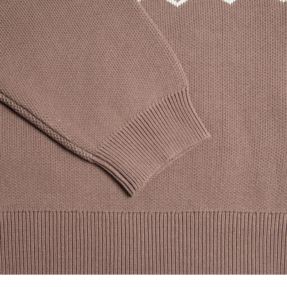 TEXTURA Oversized Knitwear v2 - Brown