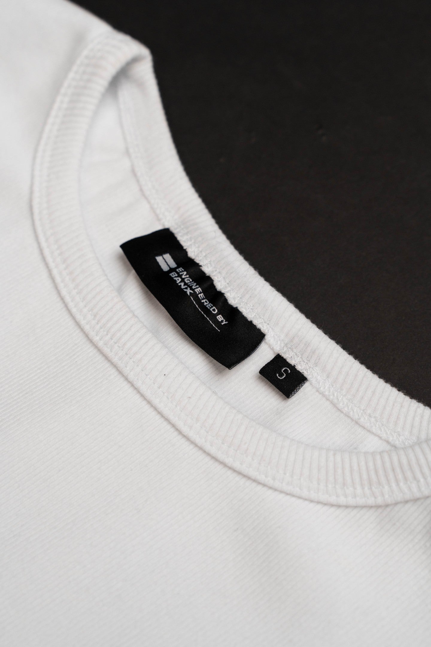 EBB - Ribbed Baby Tee - White