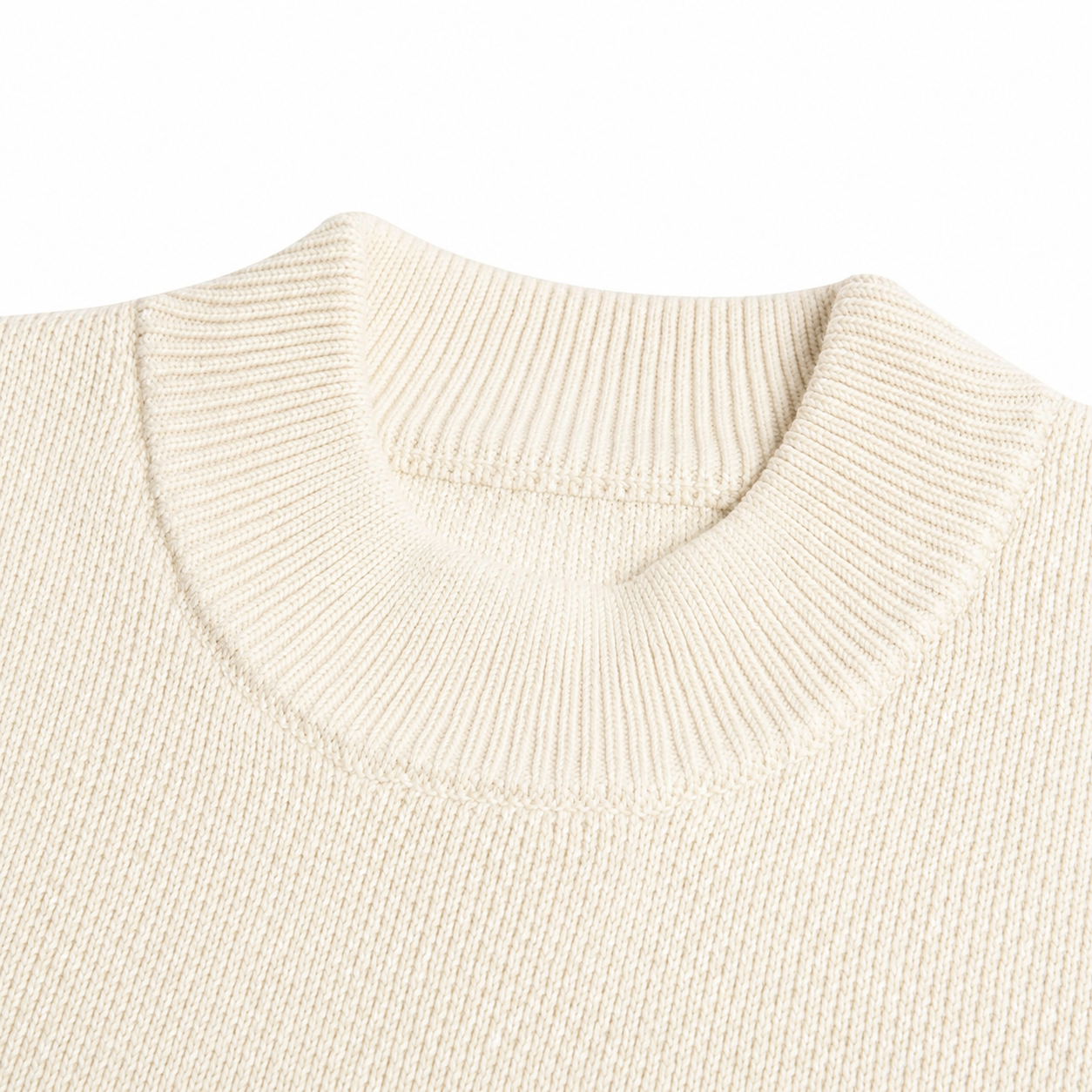 TEXTURA Oversized Knitwear v2 - Bone White [PRE-ORDER ONLY]