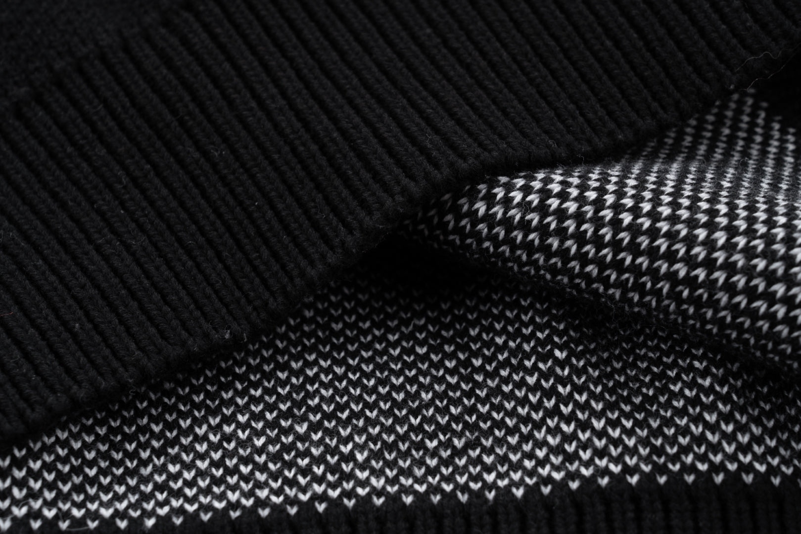 TEXTURA Oversized Knitwear v2 - Black