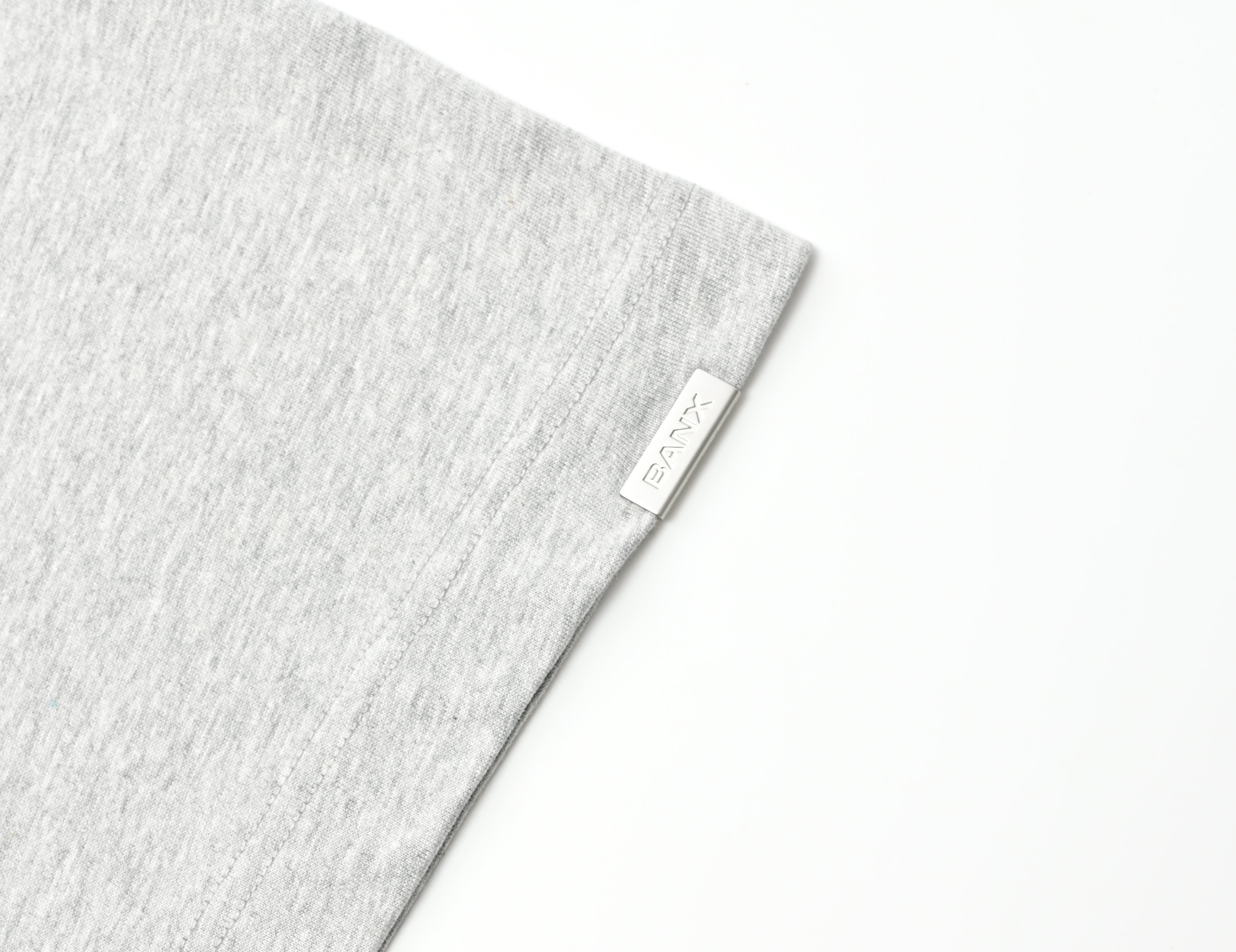 EBB - Signature Blank O/Sized Shirt - Heather Grey