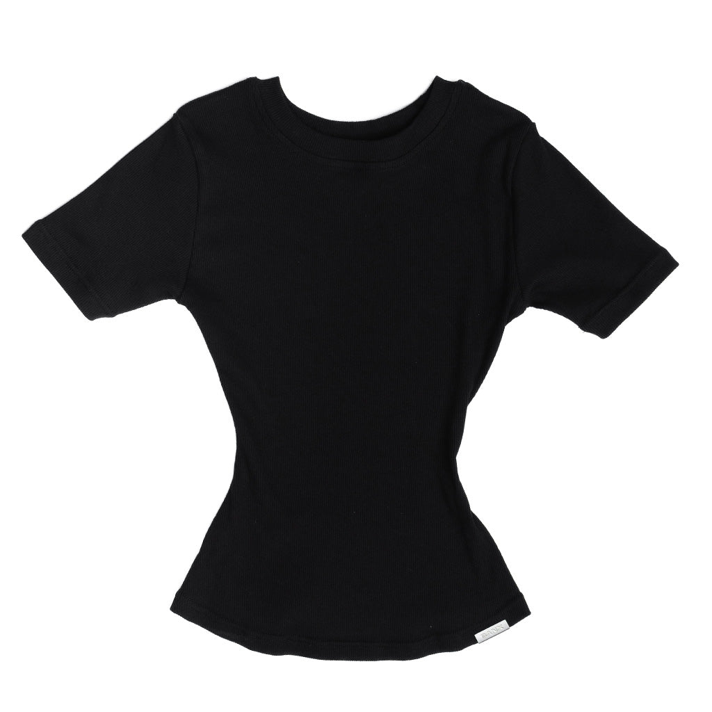 EBB - Ribbed Baby Tee - Black