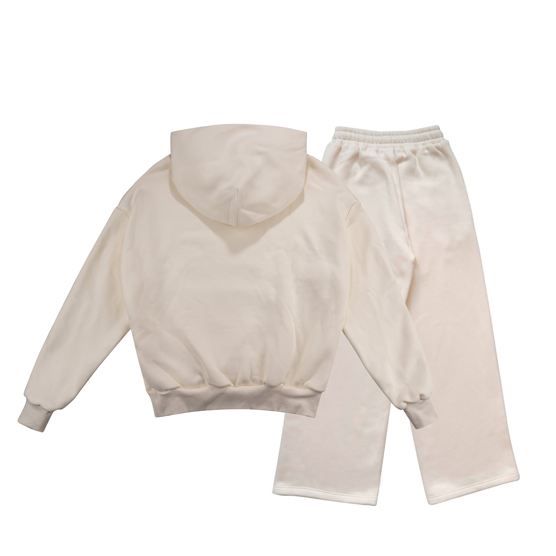 EBB - Signature Hoodie & Sweatpants Bundle - Bone White