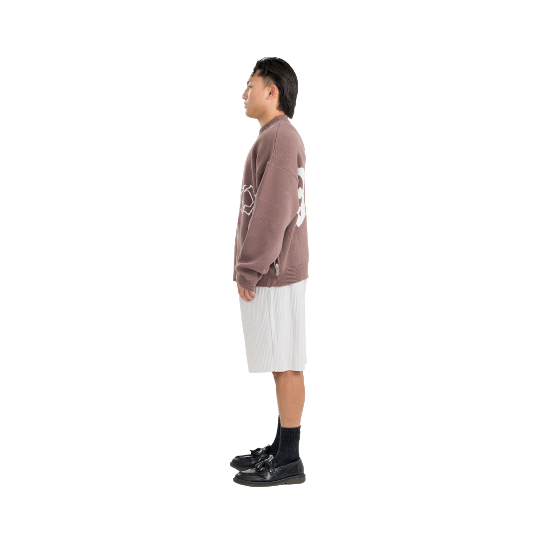 EBB - Signature Pleated Shorts - Grey
