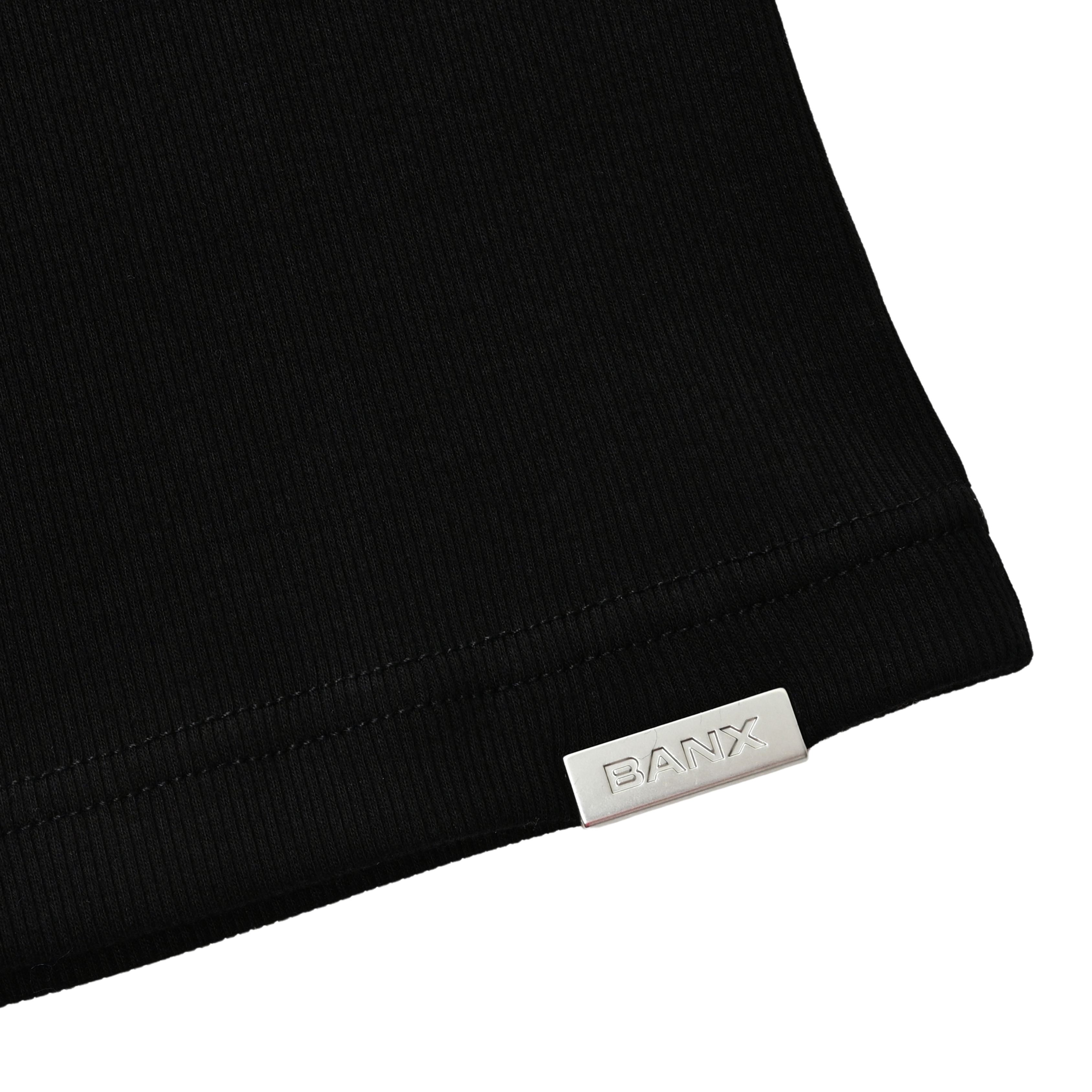 EBB - Ribbed Singlet - Black