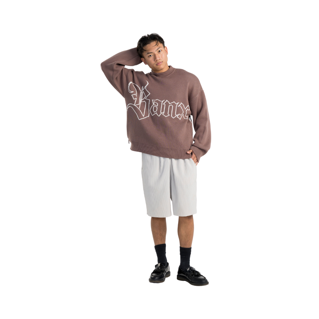 EBB - Signature Pleated Shorts - Grey