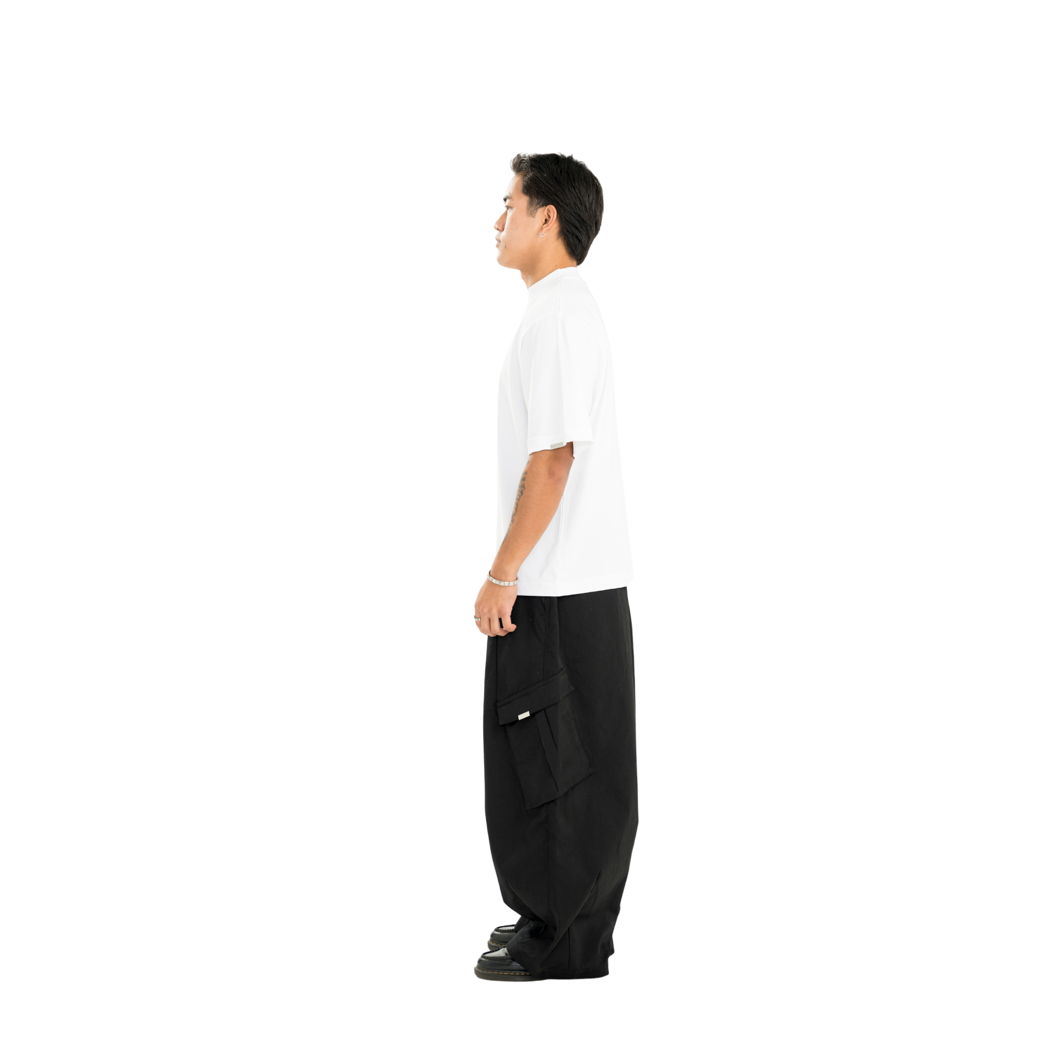 EBB - Signature Blank O/Sized Shirt - White