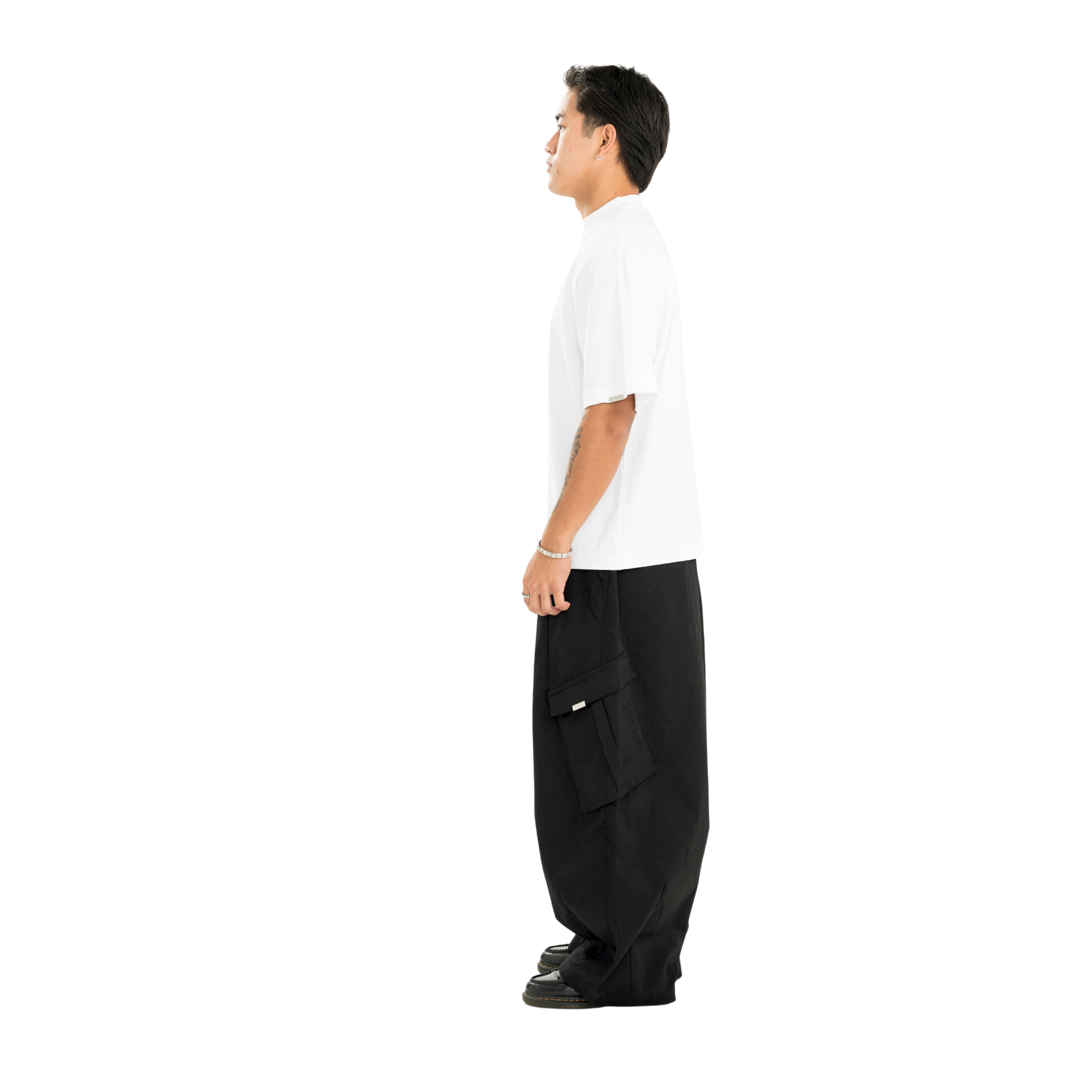 EBB - Signature Blank O/Sized Shirt - White