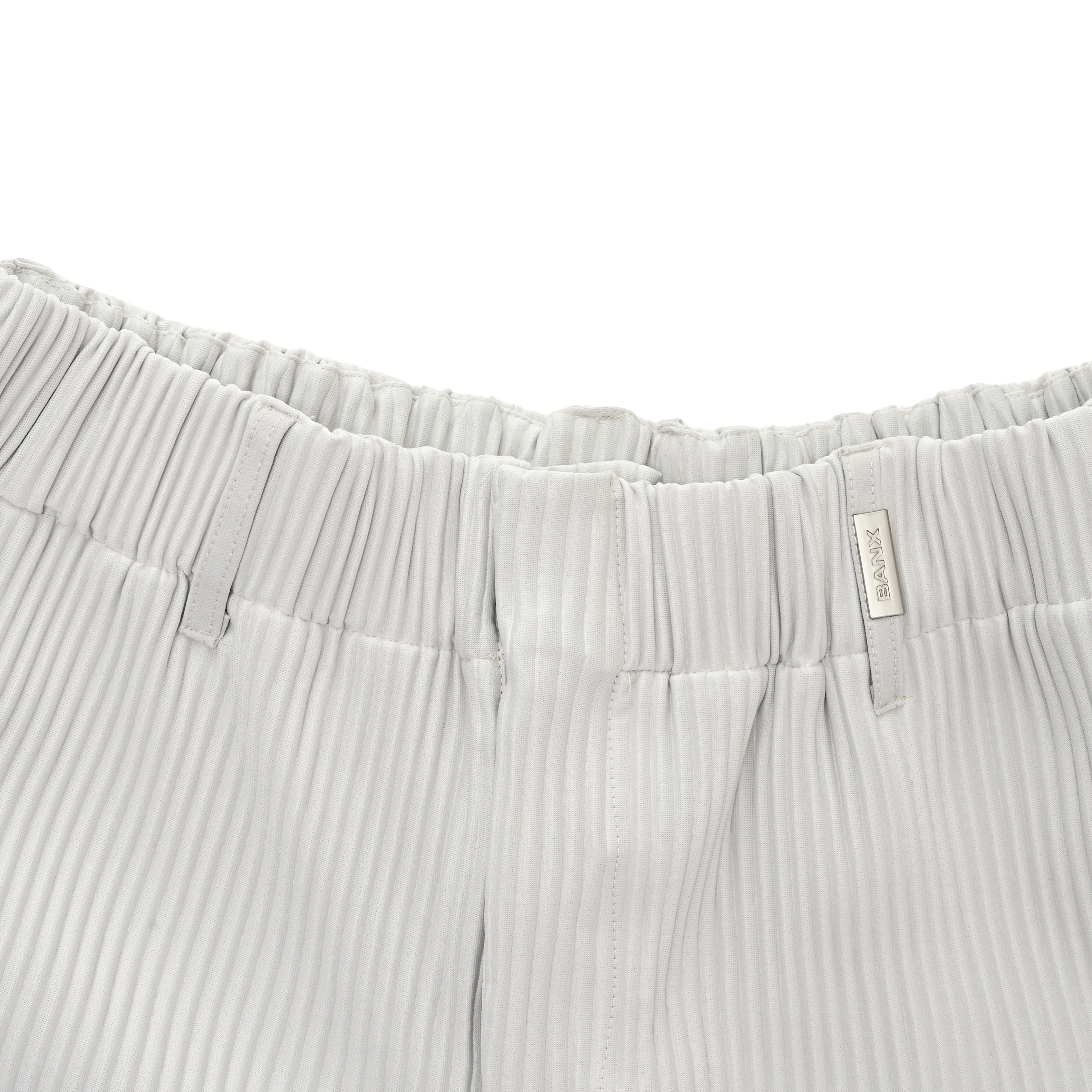 EBB - Signature Pleated Shorts - Grey