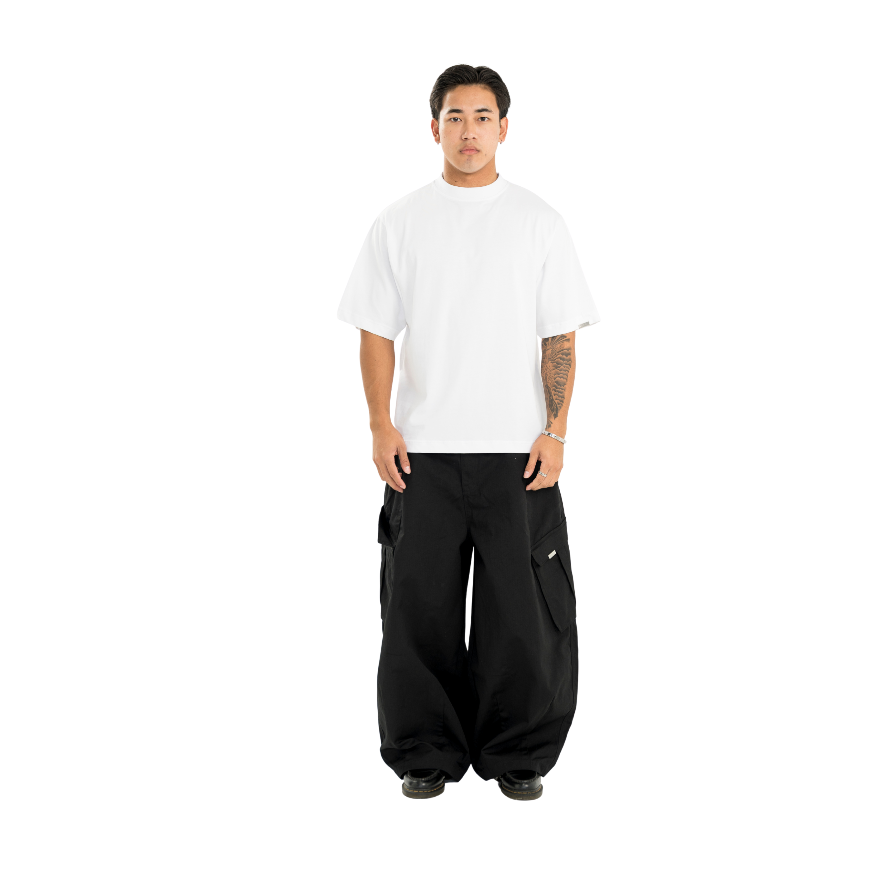 EBB - Signature Blank O/Sized Shirt - White