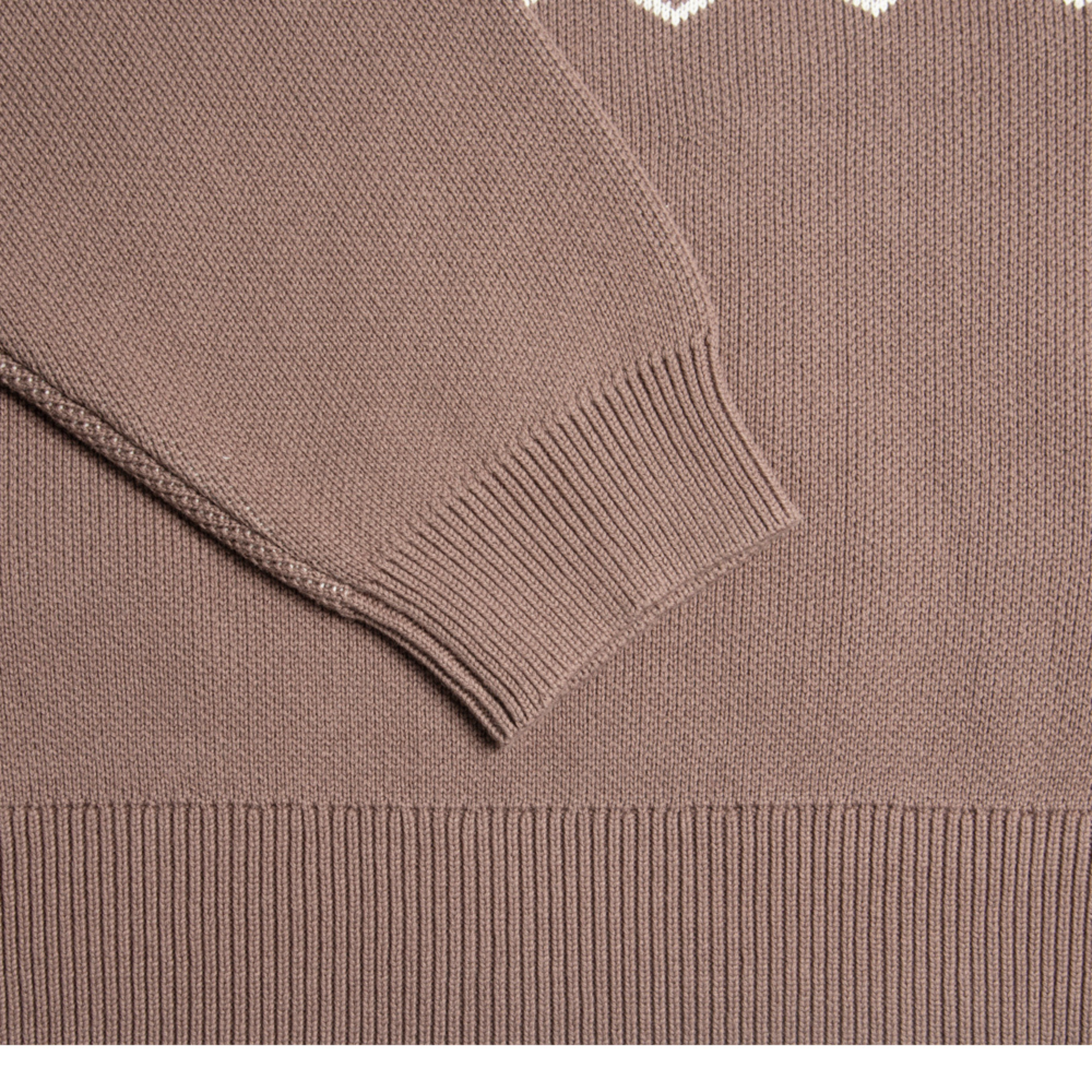 TEXTURA Oversized Knitwear v2 - Mocha