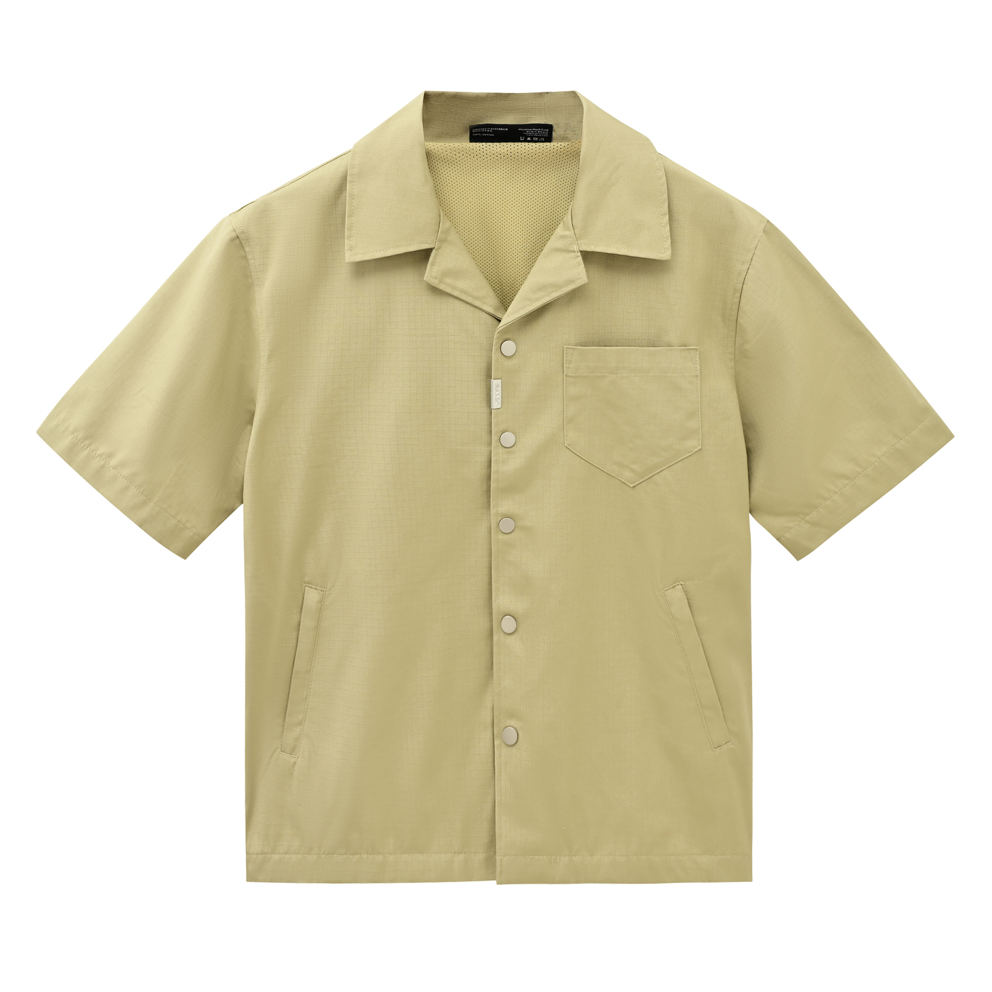 EBB - Utility Button Up - Khaki