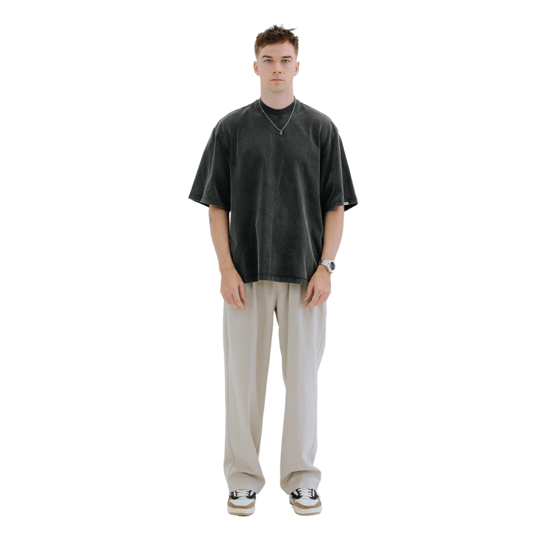 EBB - Signature Blank O/Sized Shirt - Vintage Washed