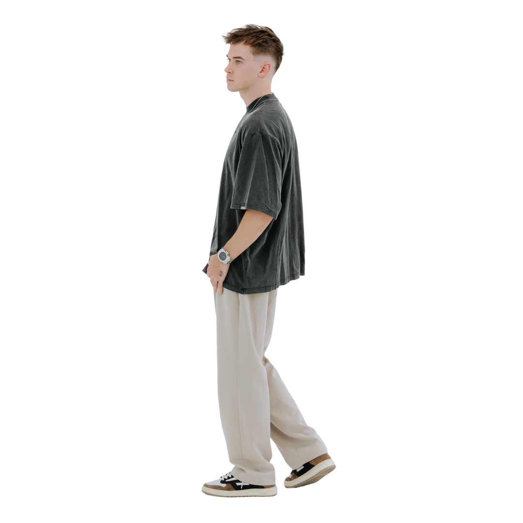 EBB - Signature Blank O/Sized Shirt - Vintage Washed
