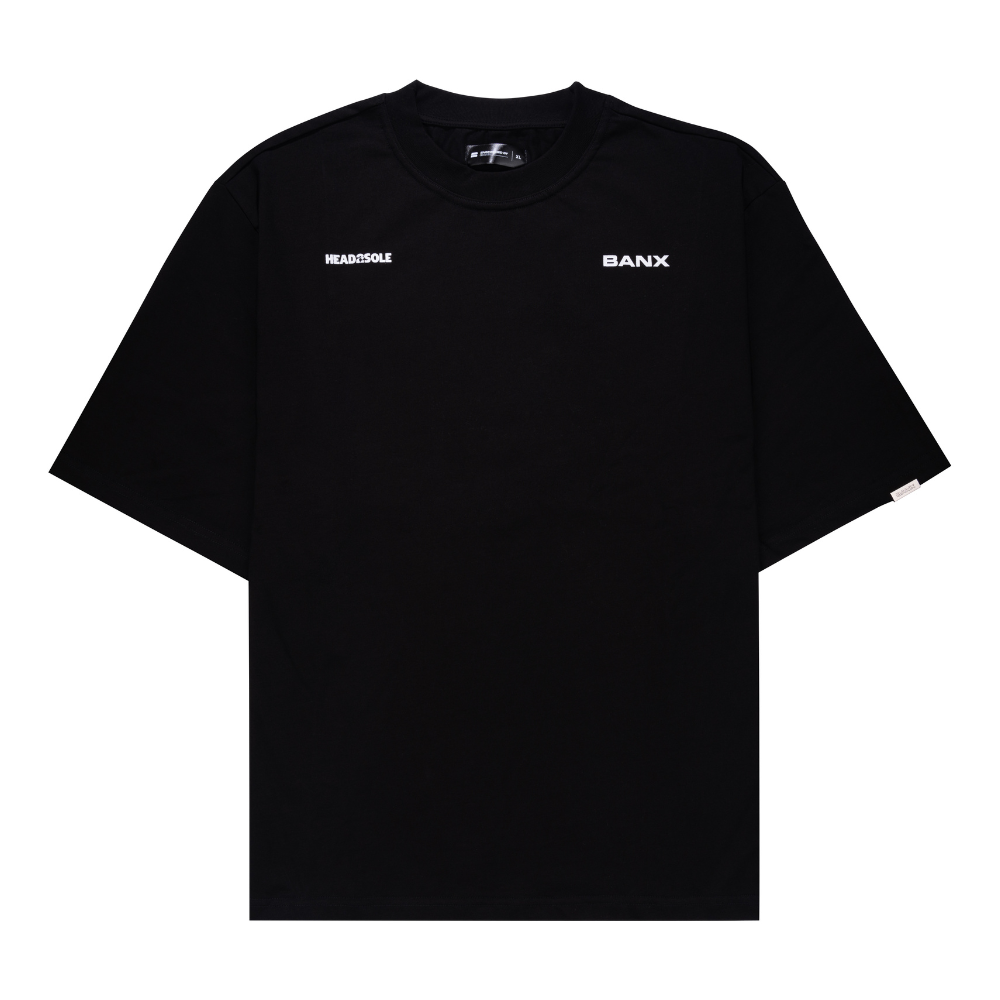 BANX x HEAD2SOLE - "The Collab No One Asked For" Oversized Shirt - Black