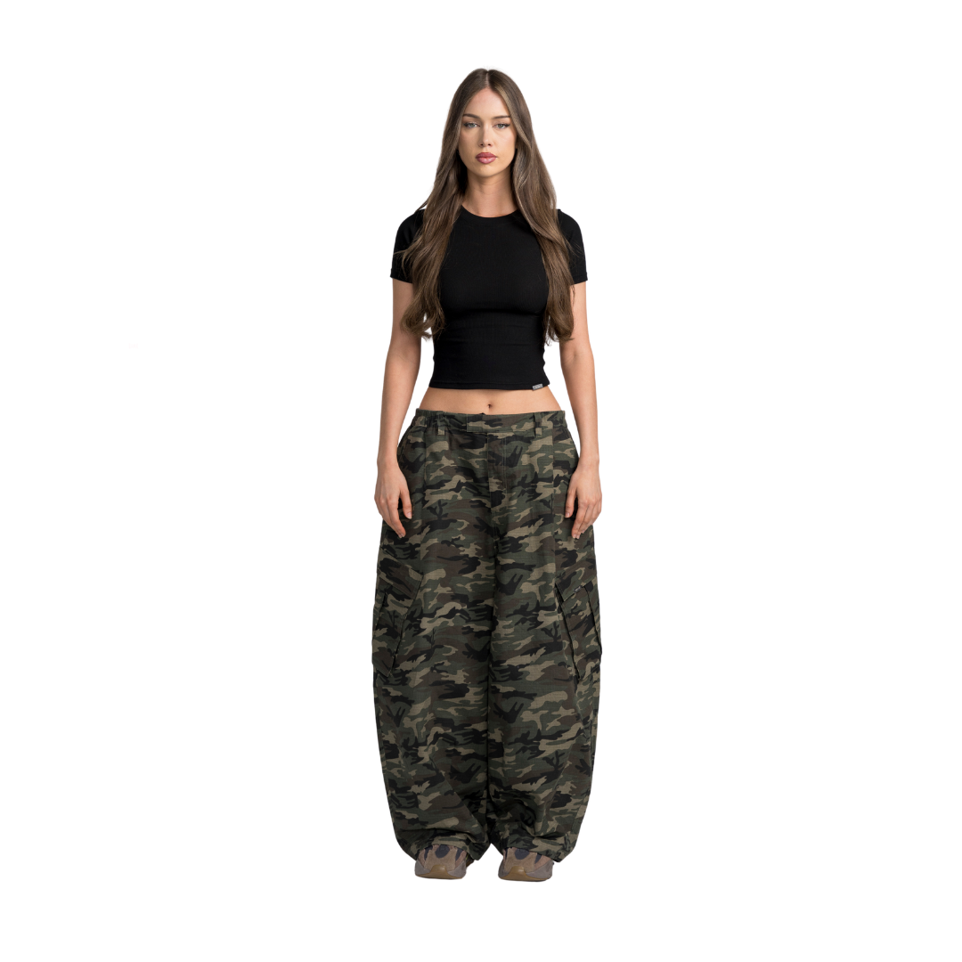 EBB - Balloon Cargo Pants - Camo [PRE-ORDER ONLY]