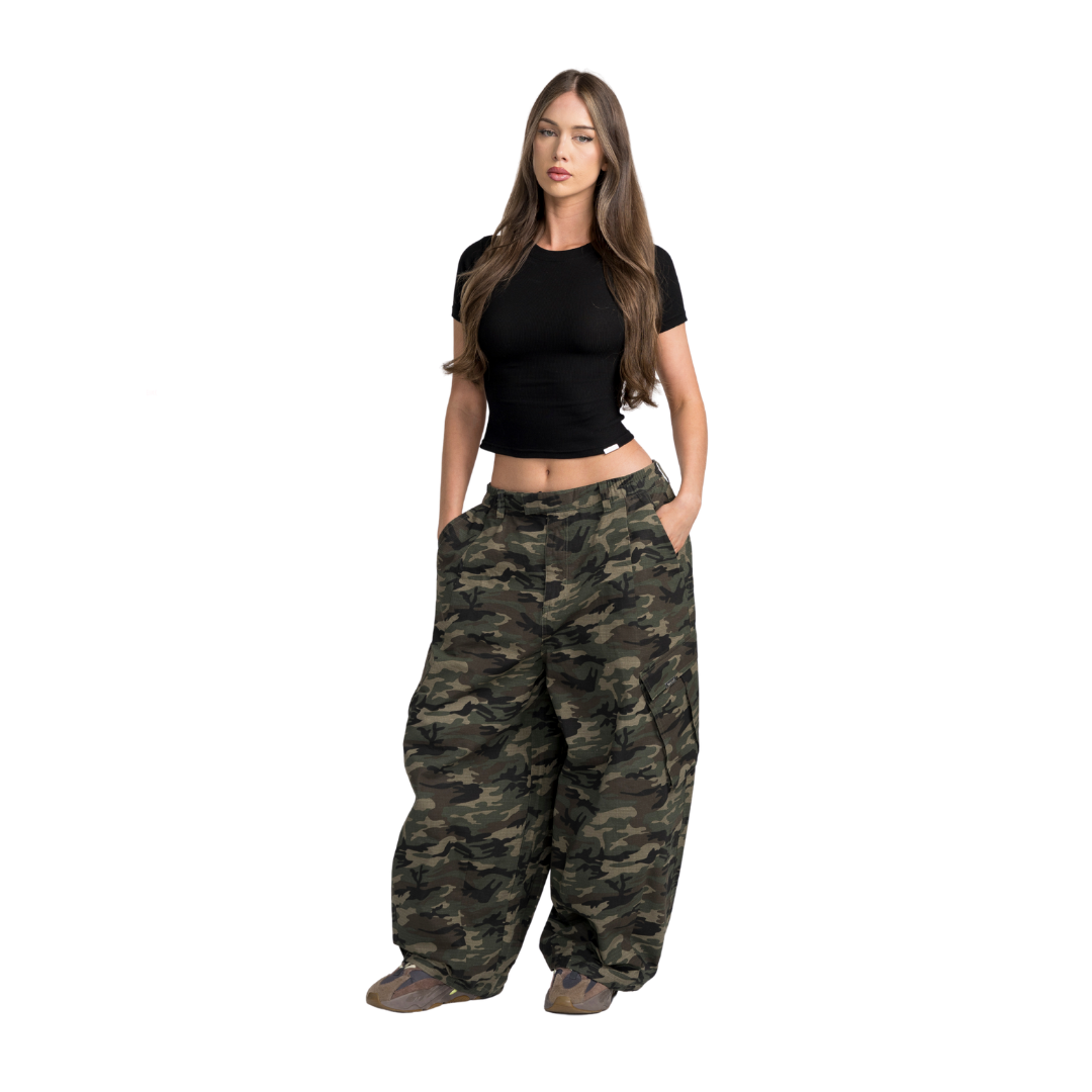 EBB - Balloon Cargo Pants - Camo [PRE-ORDER ONLY]