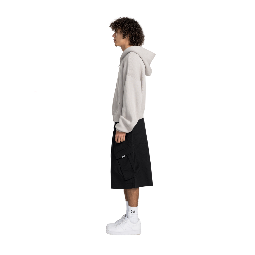 EBB - Knit Zip Hood - Mist [NOTIFY ME]