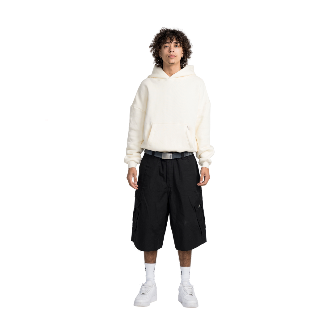 EBB - Signature Blank Hoodie - Bone White