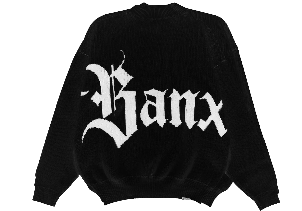 TEXTURA Oversized Knitwear v2 - Black