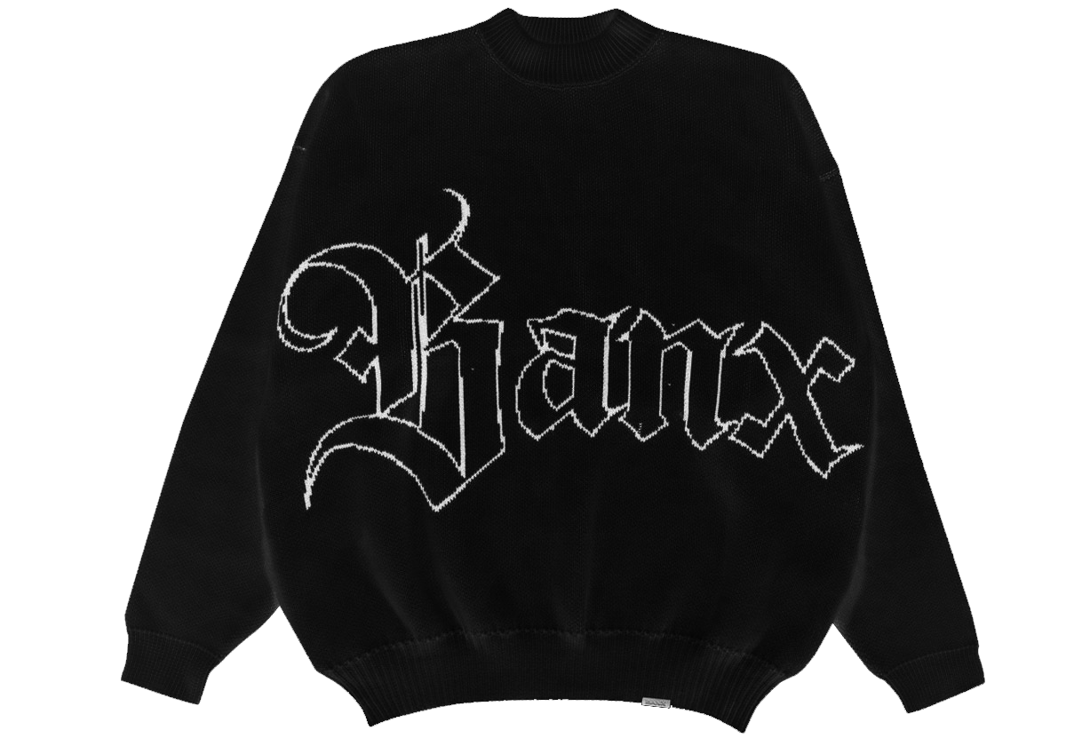 TEXTURA Oversized Knitwear v2 - Black