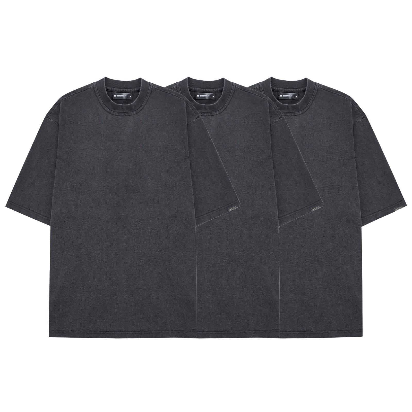 EBB - Signature Blank Oversized Shirt - Triple Pack (Vintage Wash)